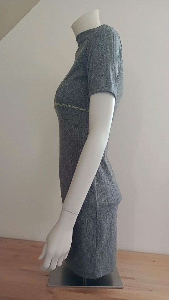 NEU Longshirt Kleid Damen XS Grau figurbetont in Hamburg