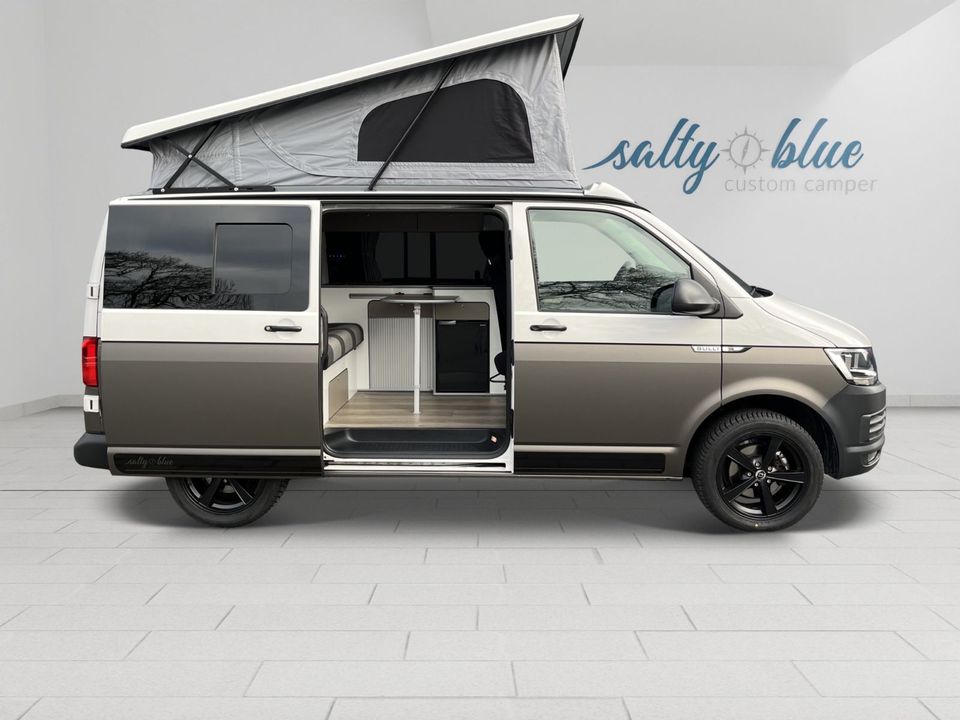 Volkswagen T6 DSG Salty Blue Premium Ausbau, Dach in Bargteheide