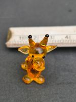 Mini Glasfigur Giraffe gelb Afrika Tier Setzkasten sammeln Dresden - Cotta Vorschau