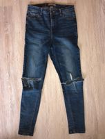 Jeans high waist ripped dunkelblau Baden-Württemberg - Uhingen Vorschau