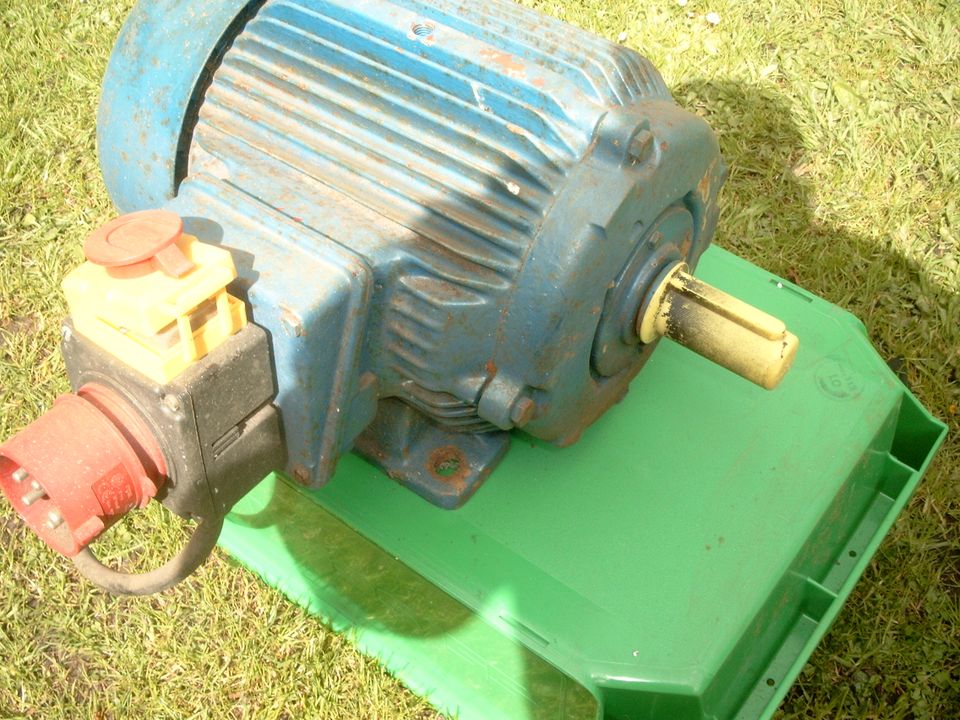 E-Motor 4 Kw, 380/400V Drehstrommotor in Medelby