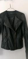 Kunstlederjacke 36 S schwarz Kunstleder Jacke Lederjacke Bikerj Baden-Württemberg - Karlsruhe Vorschau