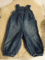 H&M Jeans Jumpsuit Overall Latzhose blau Gr. 68 Hessen - Schwalmstadt Vorschau