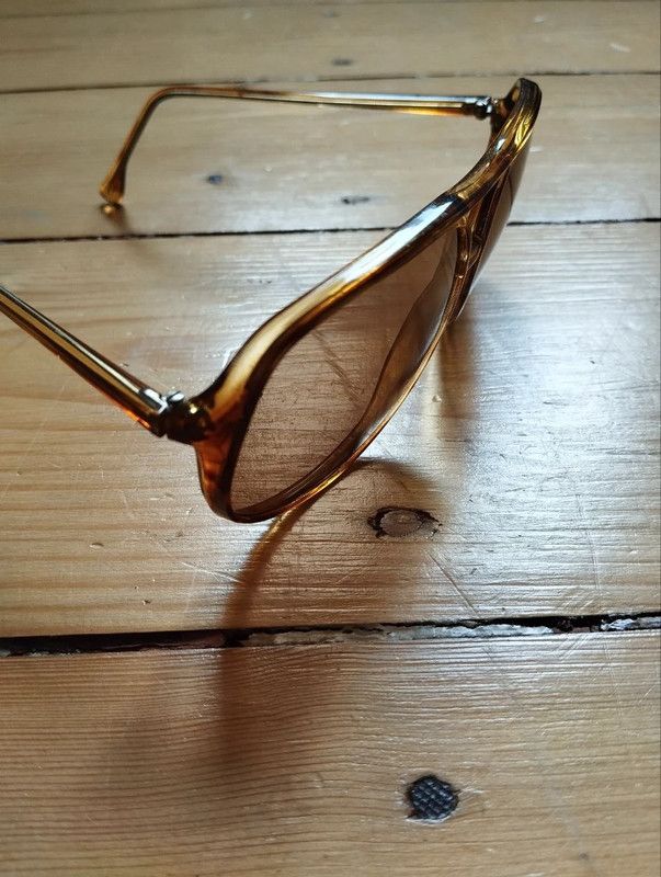 braune Vintage Sonnenbrille sunglass braun 90s 90er unisex in Berlin