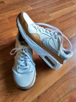 Nike Sneaker Gr. 38 Weiß mit Gold/Silber Berlin - Pankow Vorschau
