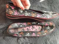 Ballerinas Emo GothicTotenkopf Größe 40 Damen Schuhe Duisburg - Fahrn Vorschau