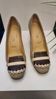 Tod's Pumps, Leder High Heels, braun beige, Gr 38,5 Bayern - Erlangen Vorschau