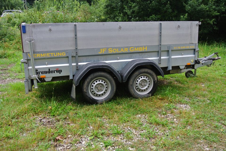 Brenderup Thule Anhänger, offener Kasten mieten, leihen in Kempten