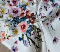 Orsay ♥️♥️♥️ Blazer Jacke Blumen floral XS / 34 Baumwolle Sachsen - Plauen Vorschau