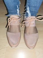 Damen Sneaker Schuhe Gr.38 Rose von ALDO mit Cut Out Mitte - Tiergarten Vorschau