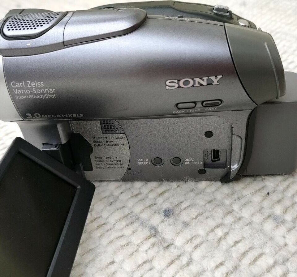 Sony Handycam DCR-DVD403E Videokamera in Seeg