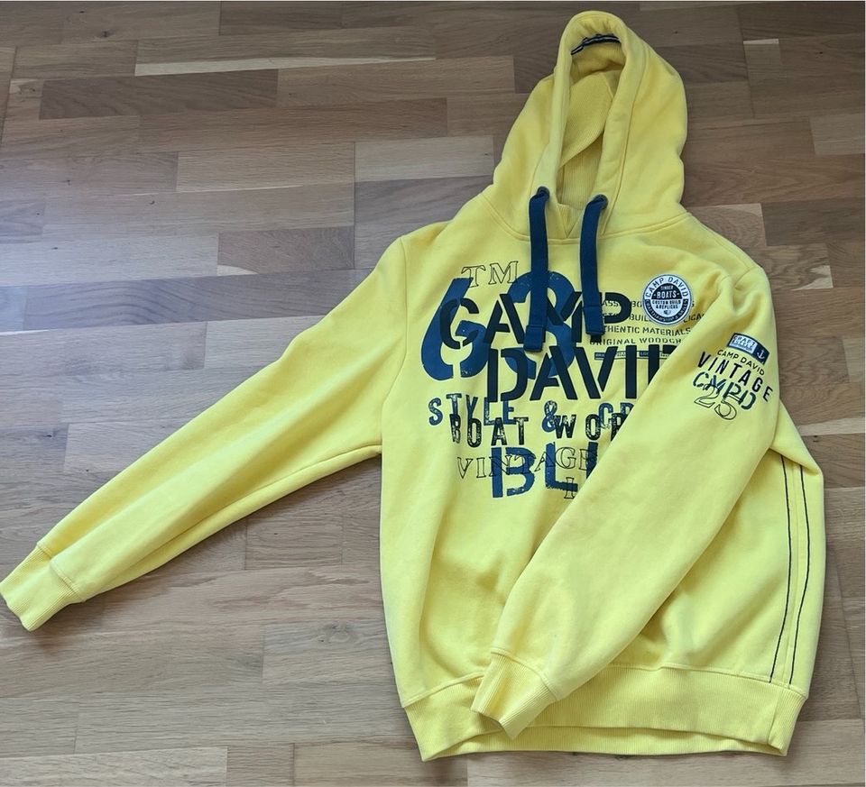 Camp David Hoodie in Pilsting