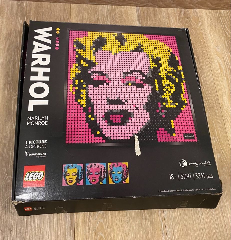 Lego Marilyn Monroe in Waltenhofen