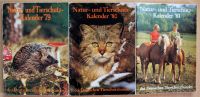 Natur und Tierschutz Kalender 1979, 1980, 1981, Tierschutzbund Hessen - Habichtswald Vorschau