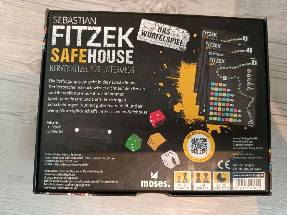 Sebastian Fitzek - Safe House - das Würfelspiel in Zwickau