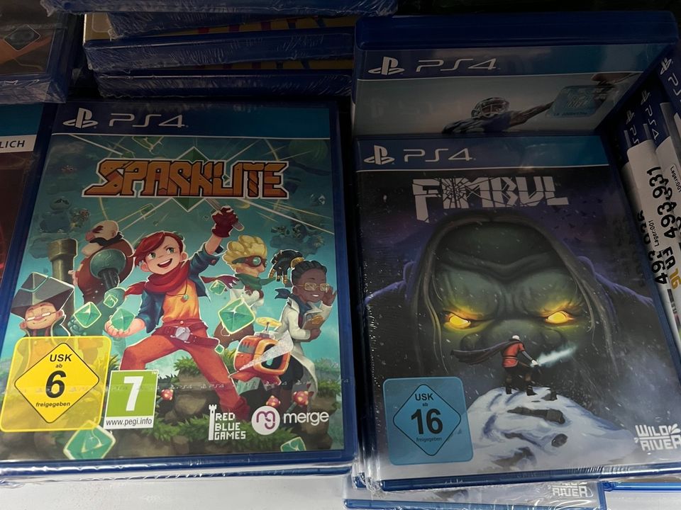 Diverse PlayStation PS4 Spiele bis FSK 16 Neu je 4€ in Hemslingen