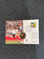 Numisbrief des DFB, Fußball WM 1994 USA/Münze Half Dollar USA. Wandsbek - Hamburg Volksdorf Vorschau