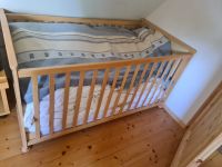 Gitterbett für Baby bis Kleinkind mit Matratze Sachsen - Sohland Vorschau