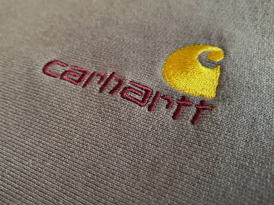 Carhartt WIP American Script Sweater Small Chase Boxy in Köln