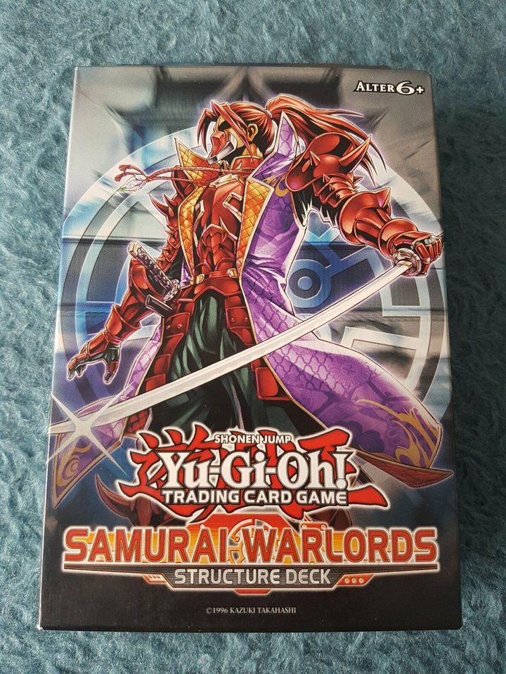 Yugioh! Structure Deck Samurai Warlords 1.Auflage Deutsch Neu&OVP in Stützerbach