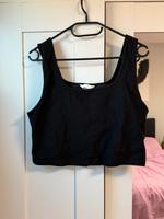 Schwarzes Crop Top - H&M Niedersachsen - Stadthagen Vorschau
