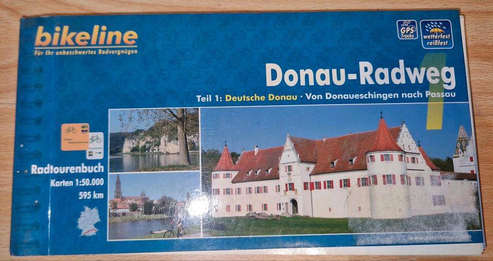 Bikeline Donau Radweg von Donaueschingen nach Passau Teil 1 Neu in Porta Westfalica