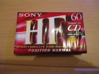 Musikkassette Sony HF 60  NEU Sachsen - Hartmannsdorf Vorschau