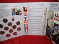 Die ersten 1 € Kursmünzen + Orginal Briefmarke Bayern - Immenstadt Vorschau