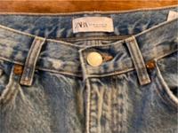 Zara Jeans Blau Größe 38 used look - nur 1 mal getragen Brandenburg - Hohen Neuendorf Vorschau