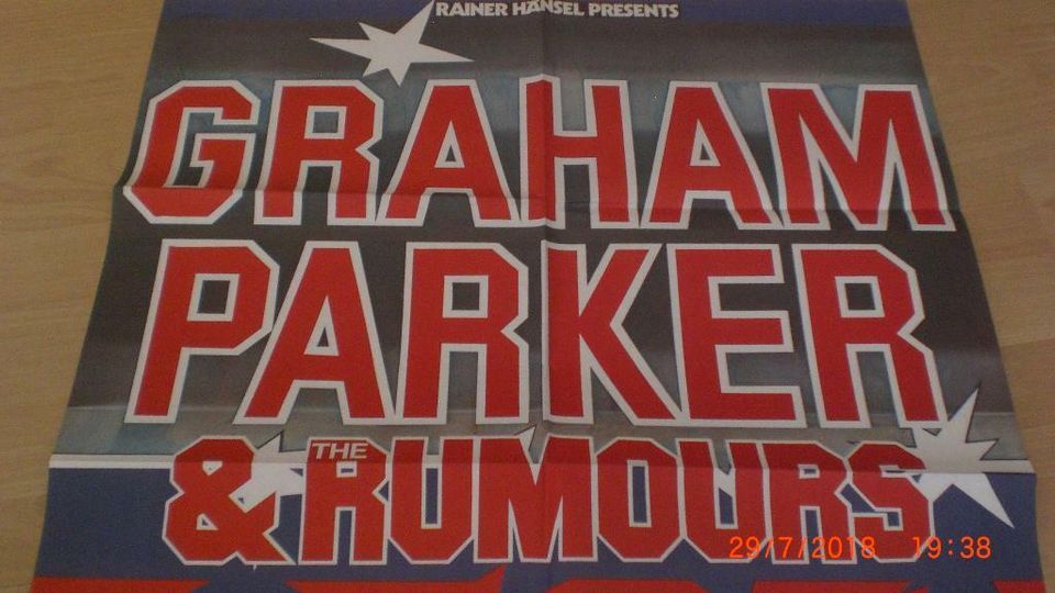 GRAHAM PARKER - LIVE 1978 Konzertplakat Tourposter Plakat in Hemer