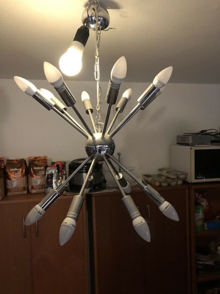 Ich verkaufe ein Wohnzimmer Licht mit 16 Glühlampen in Frankfurt am Main