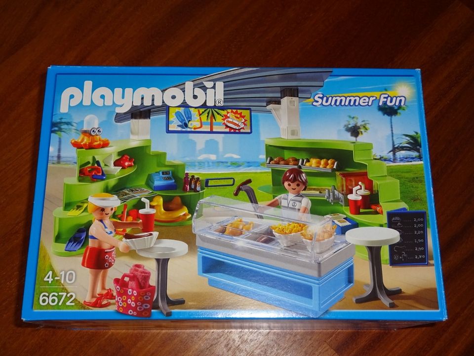 Playmobil Summer Fun 6672 Shop mit Imbiss / Pommesbude in Mülheim (Ruhr)