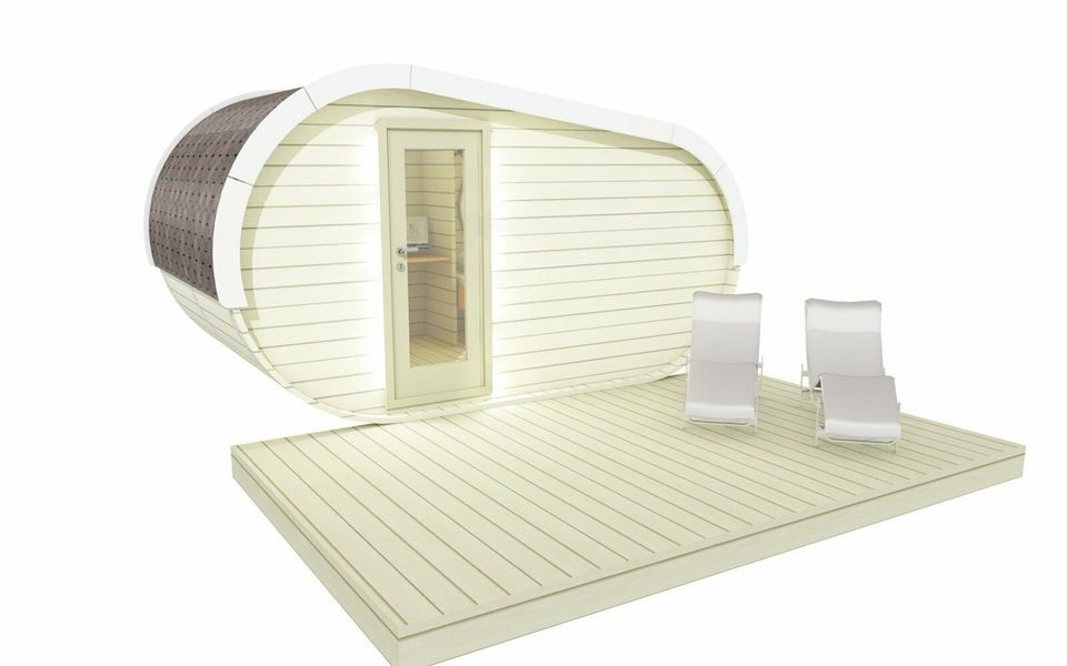 Gartenhaus Blockhaus Gartenhäuser Holz Camping 429x248cm, 383884 in Versmold