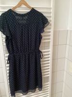 Sommerkleid blau mit weißem  Aufdruck Gr 44 Schleswig-Holstein - Molfsee Vorschau