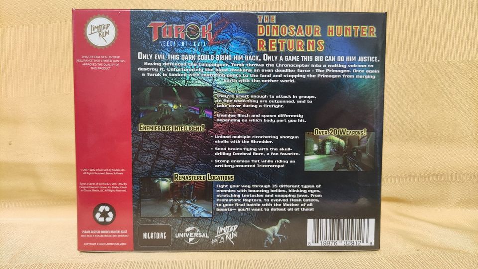 Playstation 4 PS4 - Turok 2 in Kelsterbach