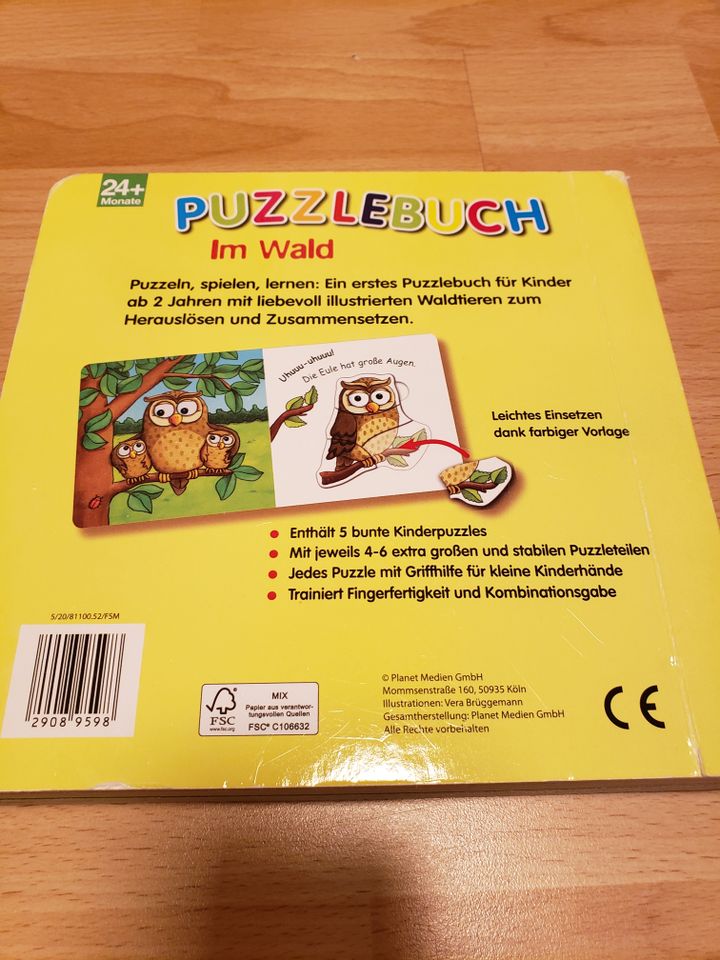 Puzzle Buch Im Wald 24+ Baby Kleinkind Spielzeug in Berlin