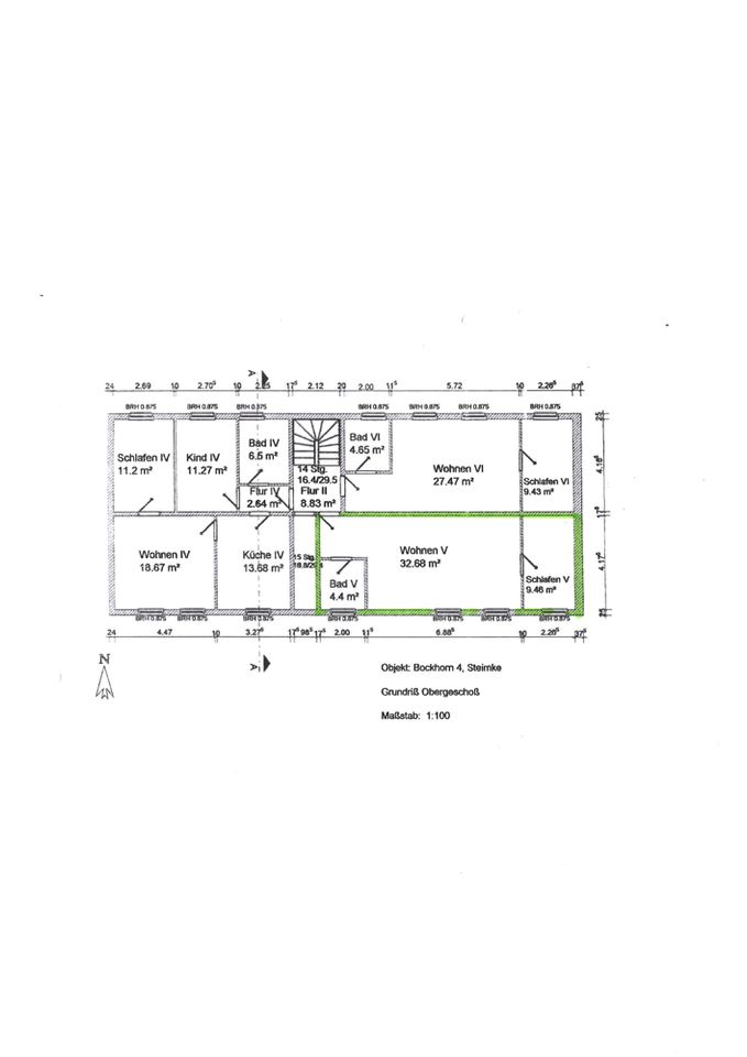 Gemütliche 2-Zimmerwohnung im 1.OG eines Mehrparteienhauses in ruhiger Wohnlage in Klötze