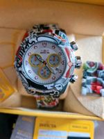 Schwere Invicta Bolt Chronograph Herrenuhr neuwertig Graffiti Nordrhein-Westfalen - Netphen Vorschau