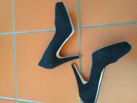 Schuhe High Heel Gr 38 toll zu Dirndl schwarz Buffalo Bayern - Ichenhausen Vorschau