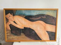 Amedeo Modigliani Frauenbildnis Naturholzrahmen 120x80 cm Niedersachsen - Lilienthal Vorschau