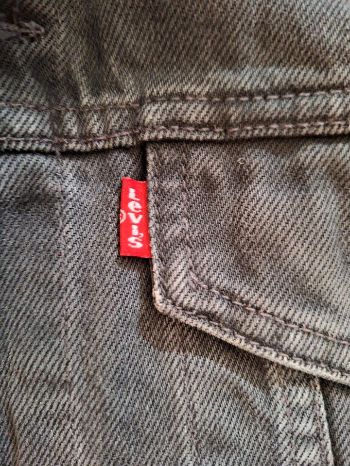 Org. Levi Strauss & Co Kult Jeansjacke 70503 02 Schw./Grau Gr. L in Pfaffenhausen