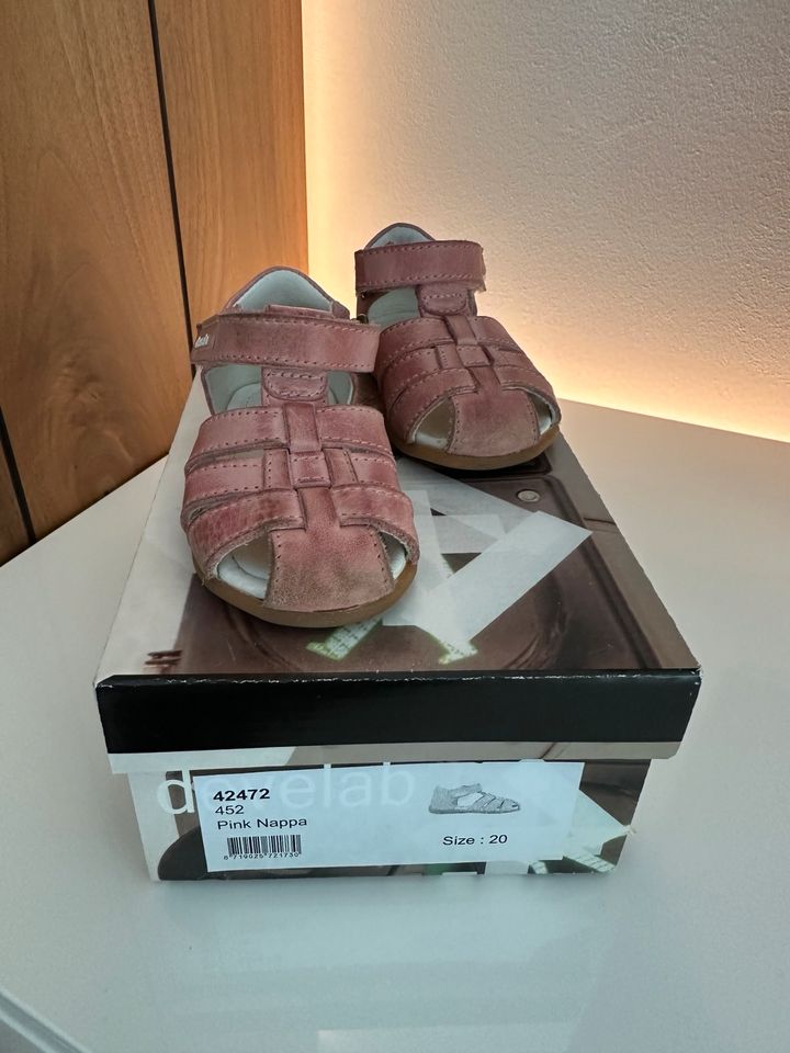 DEVELAB Sandale Pink Nappa Größe 20 in Essen