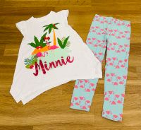 2-tlg. Disney Set Shirt Tunika & Leggings „Minnie Mouse Flamingo" München - Bogenhausen Vorschau