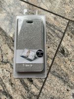 iPhone 6/6s/7/8 Handyhülle Silber/Glitzer Duisburg - Duisburg-Mitte Vorschau