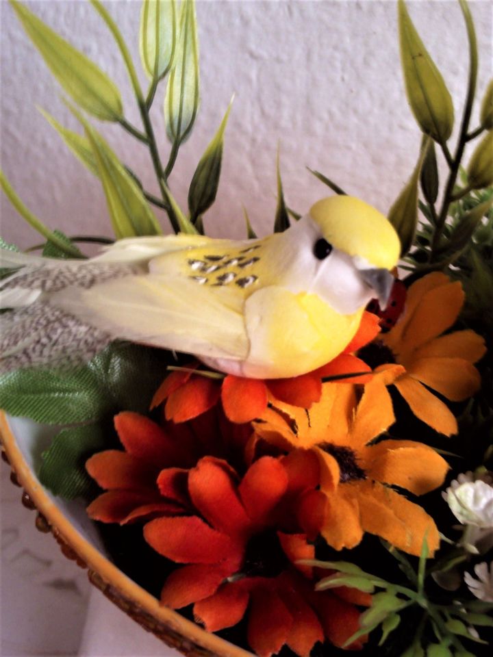 Dekoration Frühlingsdeko  Blumenschale mit Küken in Kaiserslautern