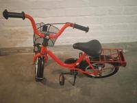 Kinderfahrrad inkl 4xStützräder,. Farbe Rot. gute Zustand. Hannover - Mitte Vorschau