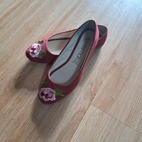 Ballerinas weinrot Kr. München - Taufkirchen Vorschau