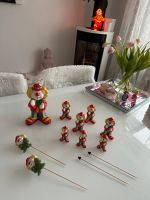 Deko Clown Set 10 Teile Karneval Dekoration Blumenstecker Figuren Nordrhein-Westfalen - Pulheim Vorschau