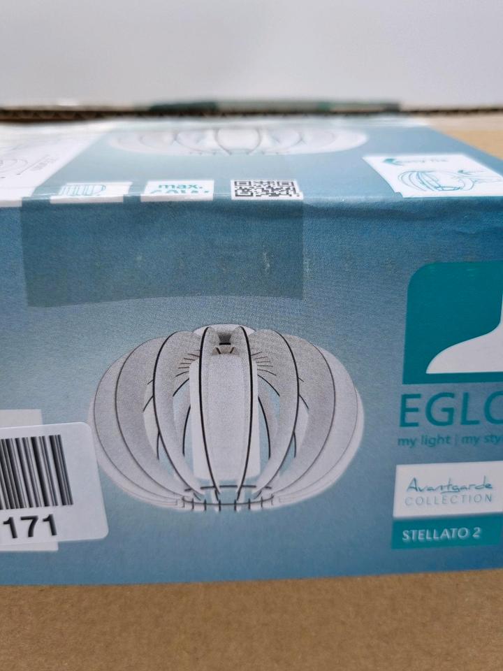 Eglo Deckenlampe Deckenleuchte Lampe Stellato 2 Holz Glas 28€* in Vettweiß