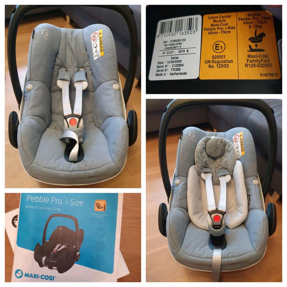 Maxi Cosi Pebble Pro i-size grau in Treuchtlingen